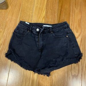 Black Pacsun Jean Shorts size 24